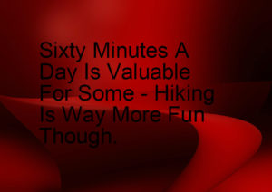 Sixty Minutes A Day