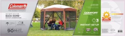 Coleman Back Home Hexagon Screen House Review • Todays Camping Gear