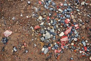 Debris At Campsite