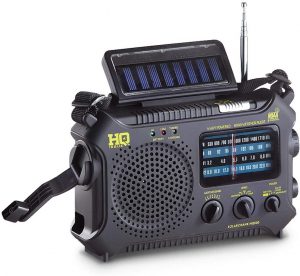 HQ Issue Multi Band Dynamo Amp Solar Powered Radio