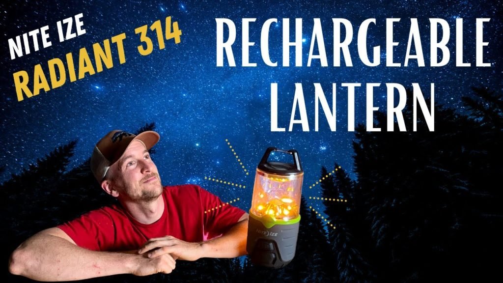 NIte Ize Radiant 314 RECHARGEABLE Lantern - First Look & Review
