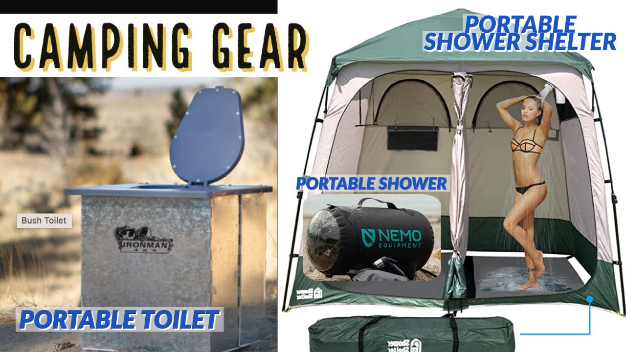 CAMPING GEAR I PRODUCT REVIEW & UNBOXING I Portable Shower Shelter I Portable Shower and Toilet