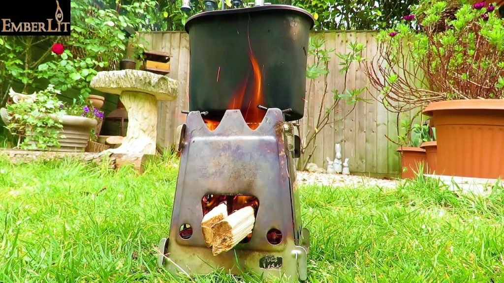 Emberlit Original Stainless Steel Lightweight Stove Set Up & Test