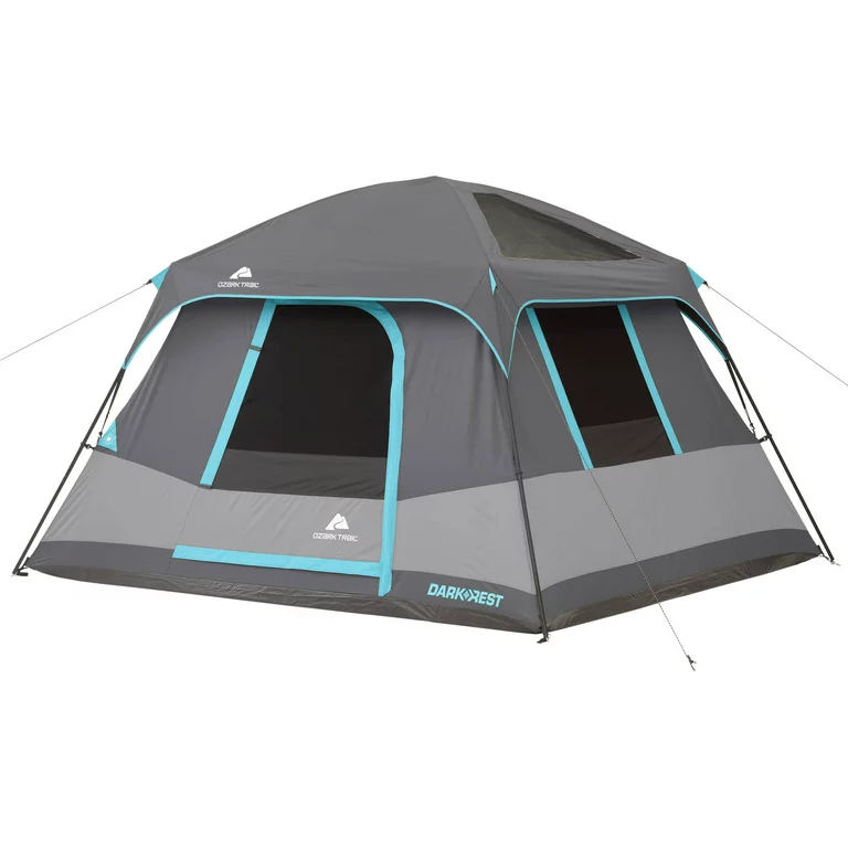 Ozark Trail 6-Person Dark Rest Cabin Tent with Skylight Ceiling Panels Review