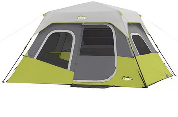 Core Equipment 10-Person Lighted Cabin Tent