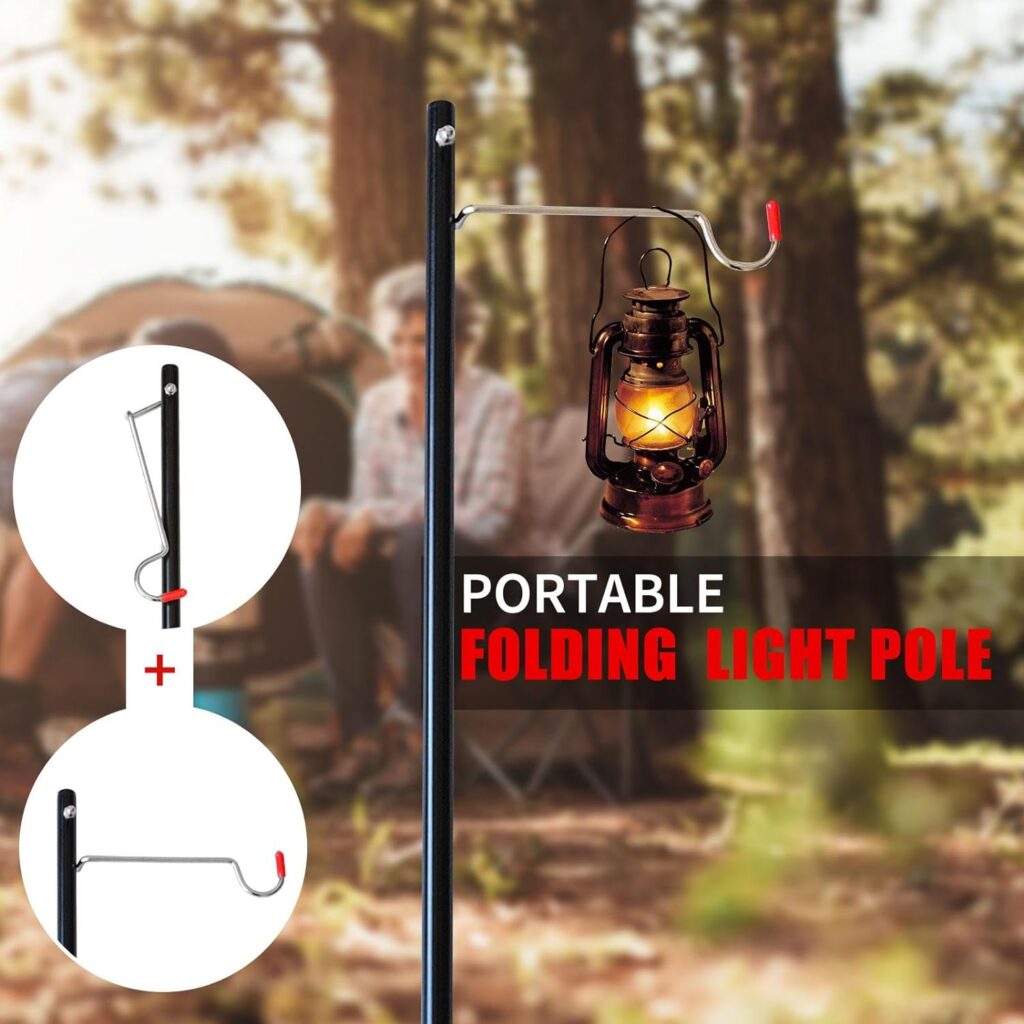 Longshengda Outdoor Lantern Post Pole