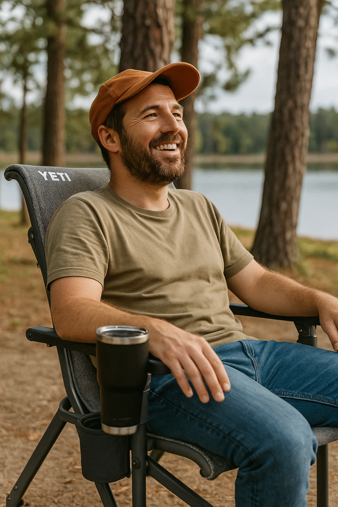 YETI Trailhead Camp Chair, best camping chair for families, collapsible Camp Chair review, durable outdoor chair, YETI chair comfort